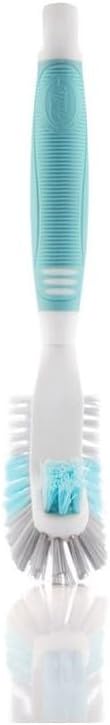 Fuller Brush Multi-Surface Brush – Dual Bristle Cleaning Brush for Garbage Disposal, Sink & Countertops – Non-Slip Rubber Grip (for Multi-Purpose)