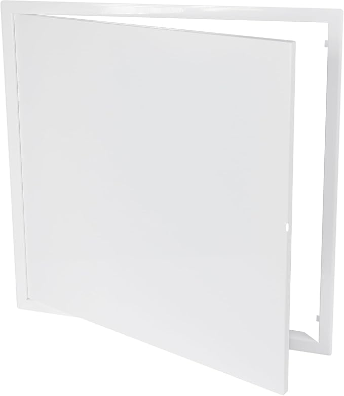 Vent Systems 20'' x 20'' Inch White Metal Access Panel - Easy Access Doors - Access Panel for Drywall, Wall, Electrical and Plumbing Service Door