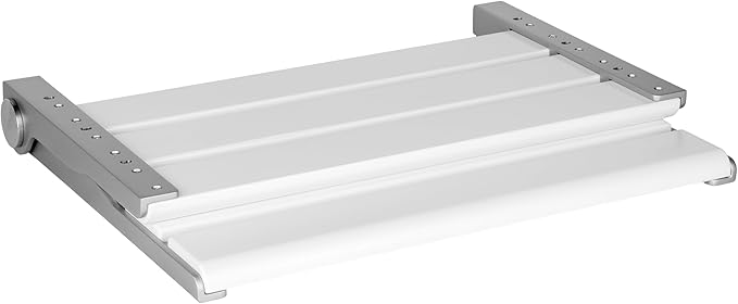 18" Wall Mounted Shower Seat, Shower Bench Wall Mount for Inside Shower, Fold Down Shower Seat, Shower Seats for Adults