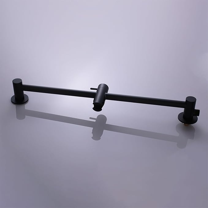 Shower Faucet Set Matte Black Shower System Temperature Display Diverter Shower Valve and 2 in 1 Handheld with Slide Bar, 12 Inch Ceiling Shower Head with 8 Inch Wall Mount Shower Head