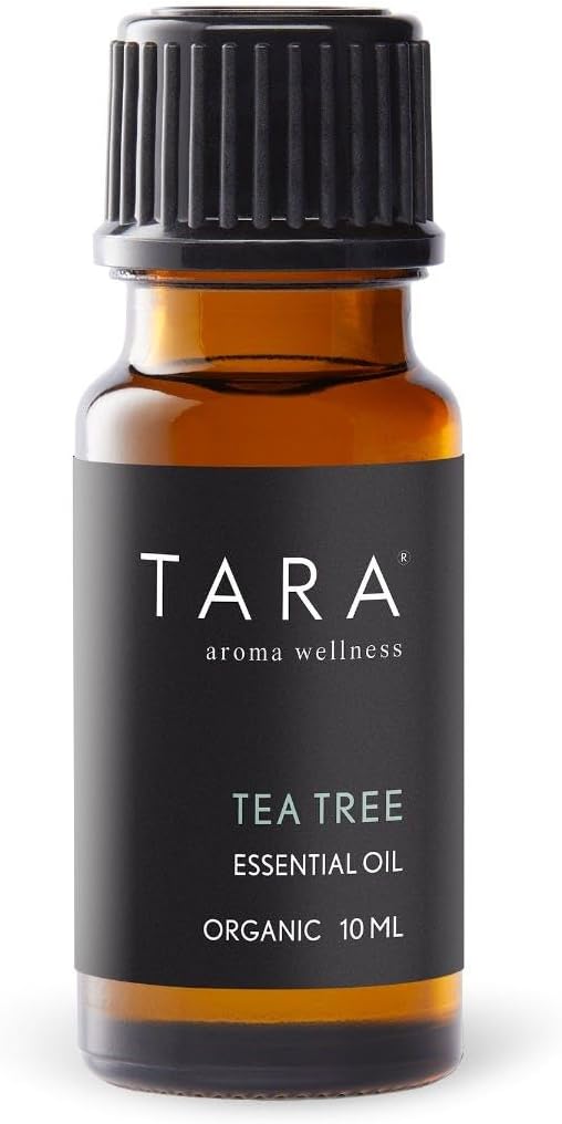 TARA Spa Therapy Tea Tree Essential Oil– 100% Organic, Concentrated, Aromatherapy Formula, Tea Tree, 10ml