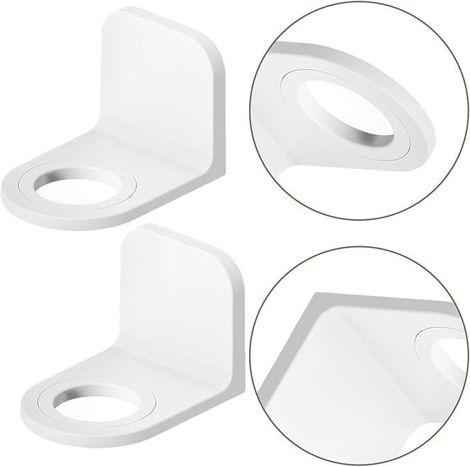 Self Adhesive Shower Gel Bottle Rack Hook Wall Mounted Shampoo and Conditioner Holder Liquid Soap Shower Holder for Bathroom Organization ()