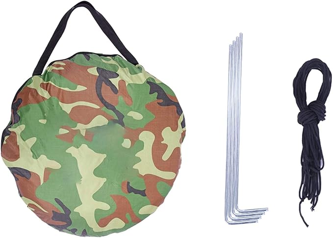 Pop Up Privacy Shower Tent,Portable Outdoor Bathroom Toilet Changing Dressing Room,Instant Rain Shelter for Camping & Beach,Lightweight & Sturdy, Easy Set Up, Foldable, with Carry Bag (Camouflage)