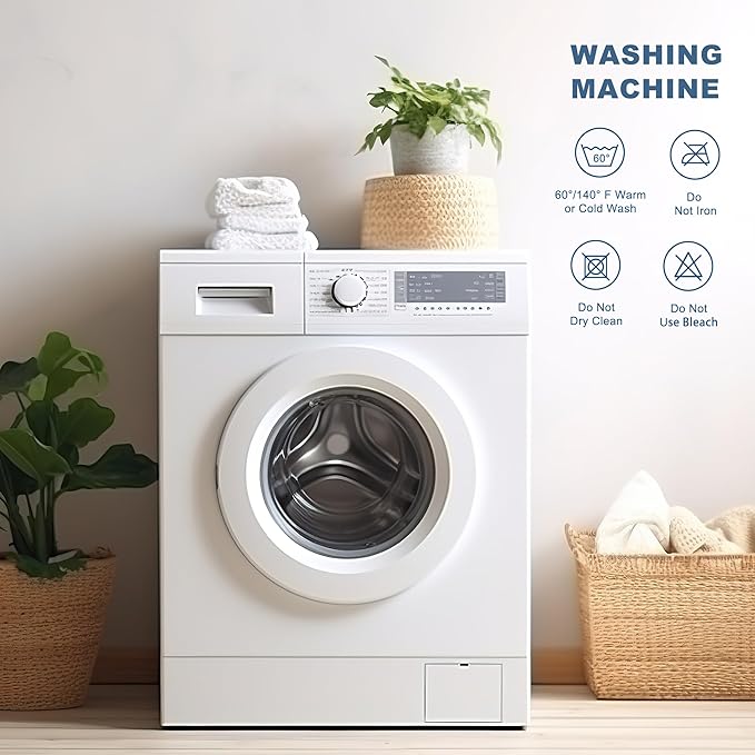 BEDLORE Queen Mattress Topper, Thick Pillow Top Pad for Back Pain Relief, Soft Mattress Cover with Deep Pockets 6-18 inch