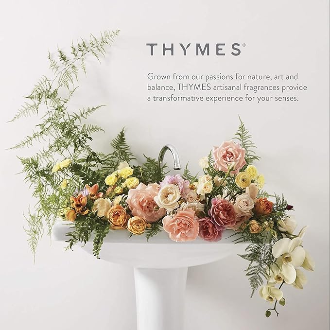 Thymes Hand Wash Refill - Lightly Scented Liquid Hand Soap for Bathroom and Kitchen Refill - Moisturizing Formula with Natural Ingredients (Lavender, 24.5 fl oz)