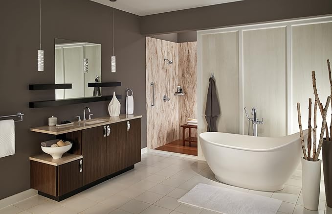 Delta 41824-RB Contemporary 24" Grab Bar with Concealed Mounting, Venetian Bronze Venetian Bronze