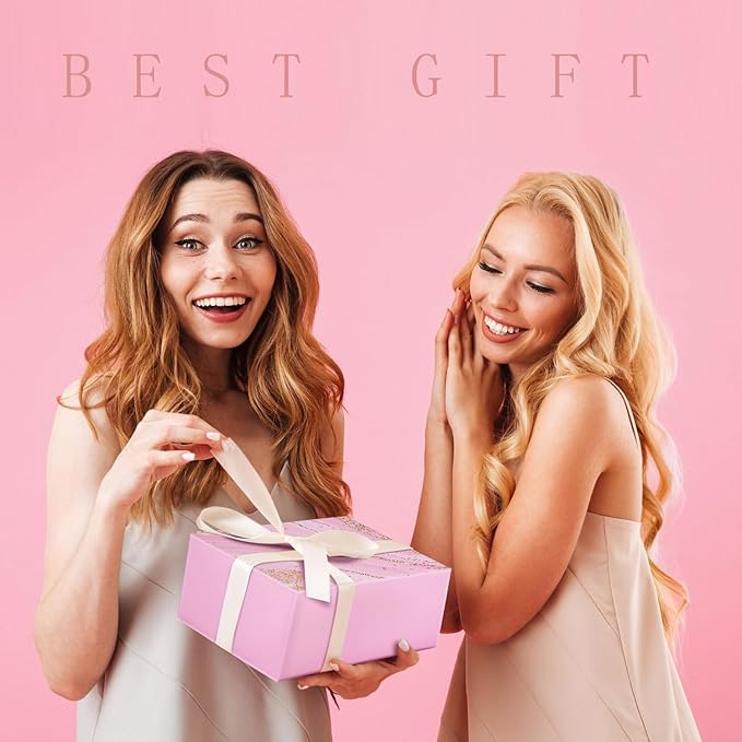 Mothers Day Gifts for Mom Grandma, Mom Birthday Christmas Gifts, Thoughtful Gift for Mother in law Step Mom, Best Mother's Day Gifts from Daughter Son Kids, Lavender Mom Spa GiftBasket Set