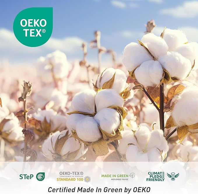 SEMAXE Towel 100% Cotton Towel for Bathroom, Bath Towel, Hand Towel, Washcloth,Yellow & Grey,12-Piece