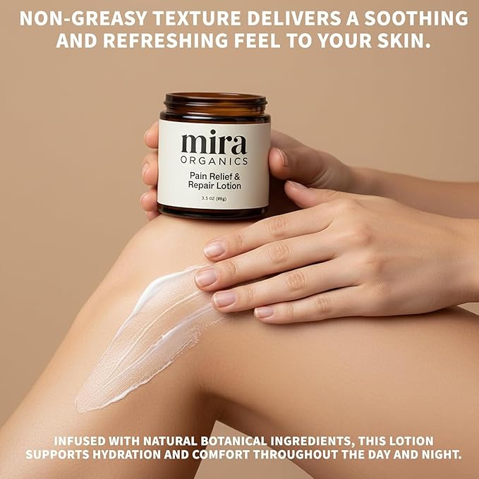 Mira Relief Repair Lotion, Use natural plant ingredients, Daily nourishment for health