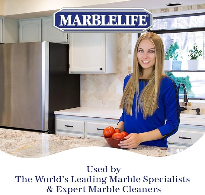Marblelife Bathroom Combo Kit, With Marble & Travertine Cleaner, MaxOut Deep Grout Cleaner for Tile Floors, Soap Scum Remover For Shower & Other Surfaces, Includes A Cleaning Cloth