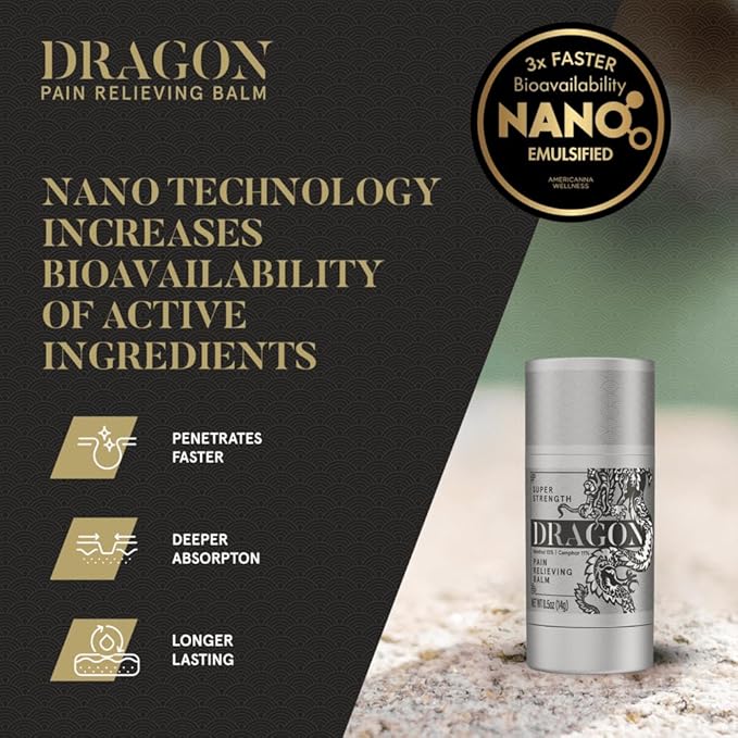 Dragon Balm Travel Roll-on Super Silver Strength Travel Mini