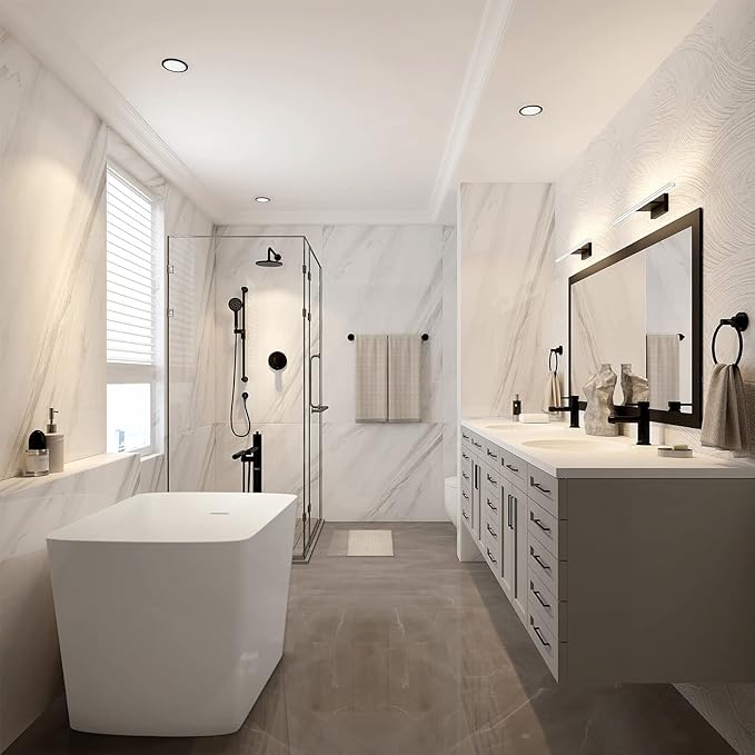 47" Lucite Acrylic Freestanding Bathtub,Square Shape Janpanese Soaking Tub,Toe-tap Chrome Right Drain, Slotted Overflow, cUPC Certified,Glossy White