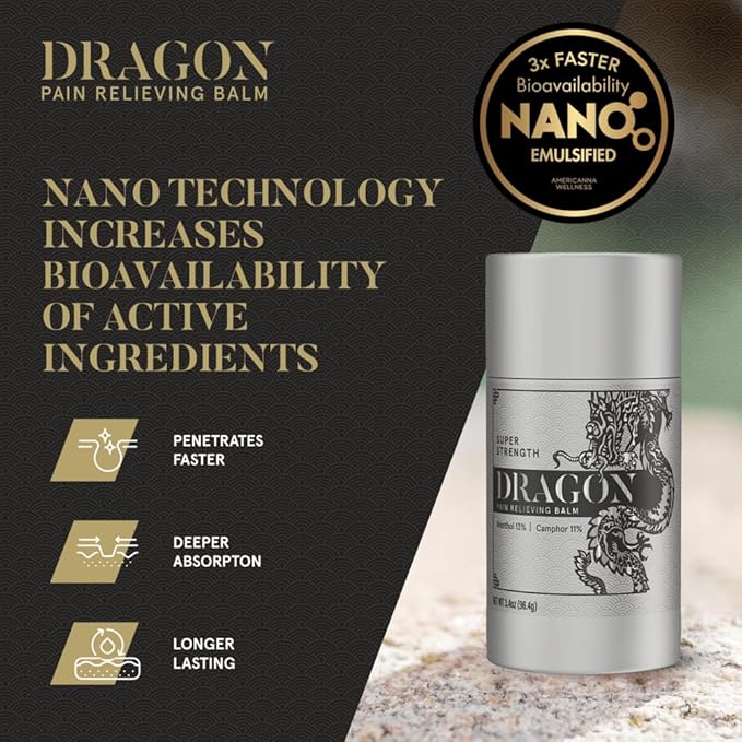 Dragon Balm 3.4oz Roll-Up Super Silver Strength