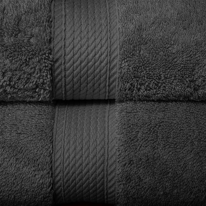 BLUENILEMILLS BNM Premium Quality Egyptian Cotton Towels, 6-Piece Ultra-Soft Bathroom Towels |Super Soft Bath Towel| Hypoallergenic Hand Towel| Face Towels| Quick Dry, Saloon Hotel & Spa