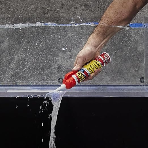 Flex Caulk, Waterproof & Weatherproof Hybrid Polymer Sealant, Strong, Paintable, Indoor, Outdoor, Bath, Shower, Sink, Window, Baseboards, Door, RV, Roof, Wood, Auto & Marine, Clear, 3 oz, 2-Pack