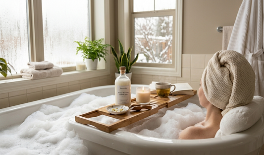 Why a Warm Bubble Bath is the Ultimate Winter Skincare Secret