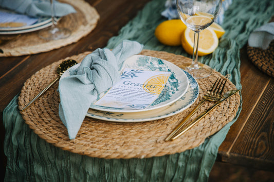 Sustainable Luxury: Choosing the Best Kitchen & Table Linens