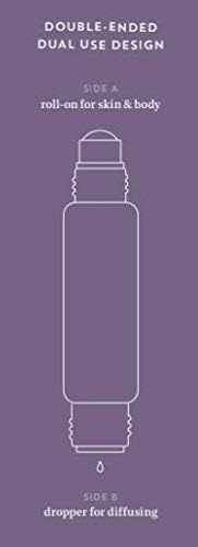 Woolzies Sleep Blend Double-Ended Essential Oil | Dual Use Design Roll-on for Skin & Body + Dropper for Diffusing | 10 ML