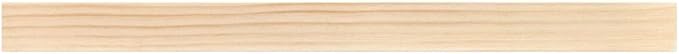 Homeforia 24 inch Wood Floating Shelves, High End Solid Natural Wood 24inch Floating Shelf for Wall, Unfinished Wooden 24 inches Floating Shelves, Heavy Duty Bracket, 24 X 6.5 X 1.75 in, Set of 3
