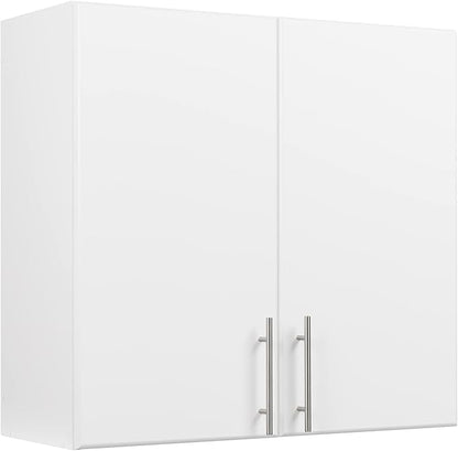 Prepac Elite 32" Wall Cabinet, White Storage Cabinet, Bathroom Cabinet, Pantry Cabinet with 1 Adjustable Shelf 12" D x 32" W x 30" H, WEW-3230
