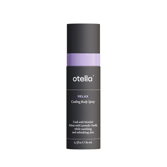 Cooling Body Spray with Menthol and Aromatherapy Lavender Vanilla Scent to help you Relax, 2.7 oz. | Anytime Immediate Heat Relief | TSA Approved | Gluten Free | Vegan | Paraben Free