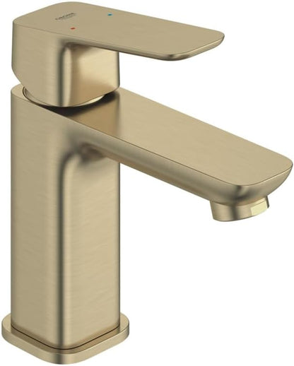 Grohe 101899EN00 Cubeo Single Hole Single Handle S-Size Bathroom Faucet, Less Drain, 1.2 GPM, Brushed Nickel