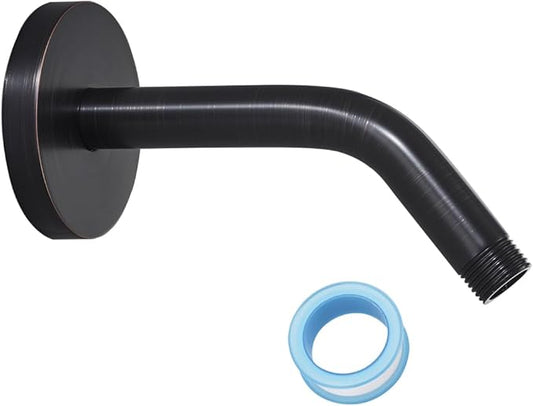 Wall Mounted Shower Arm Extension Head Holder Stainless Stee for Elbow Bathroom Accessories Pipe Bath Tube Oil Rubbed Bronze,SW-RD91018-6-ORB.