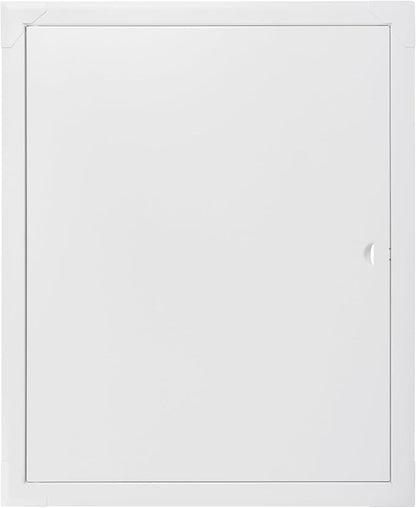 16x20 Inch White Access Panel – Metal Rectangular Wall & Ceiling Access Door for Plumbing Electrical HVAC – Easy Install Indoor Panel for Drywall, Home Improvement and Maintenance
