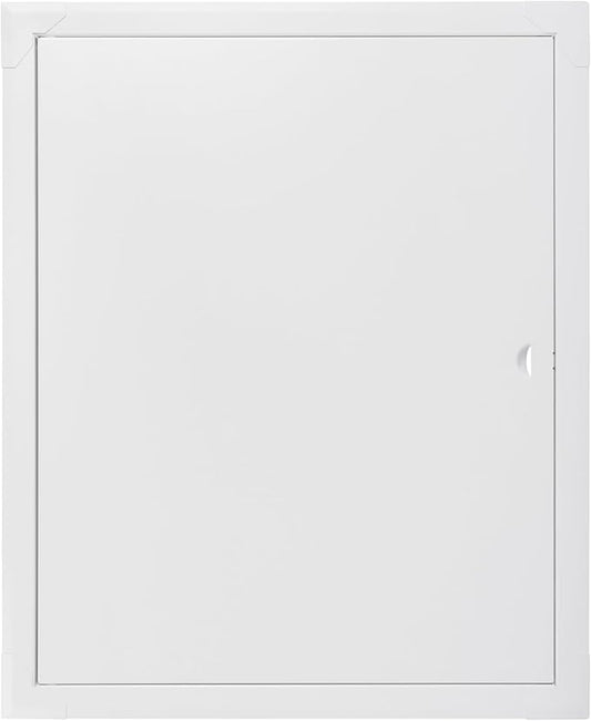 16x20 Inch White Access Panel – Metal Rectangular Wall & Ceiling Access Door for Plumbing Electrical HVAC – Easy Install Indoor Panel for Drywall, Home Improvement and Maintenance