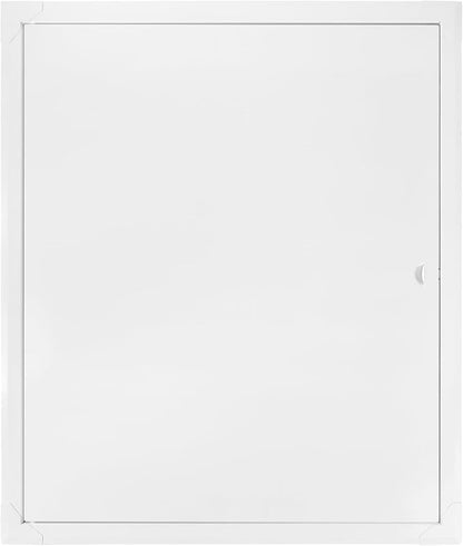 20 x 24 Inch White Rectangular Metal Plumbing Access Panel - Indoor Wall Access Door for HVAC, Wall, Ceiling, and Drywall with Panel - Opening Box Door Cover - Easy to Install