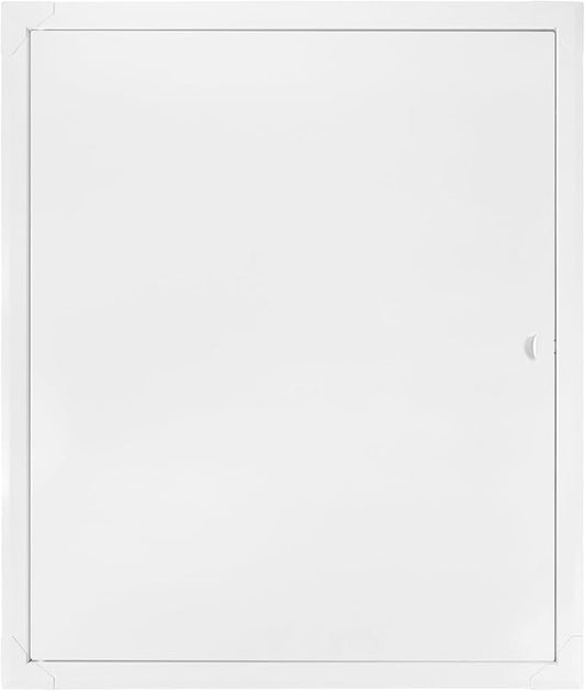 20 x 24 Inch White Rectangular Metal Plumbing Access Panel - Indoor Wall Access Door for HVAC, Wall, Ceiling, and Drywall with Panel - Opening Box Door Cover - Easy to Install