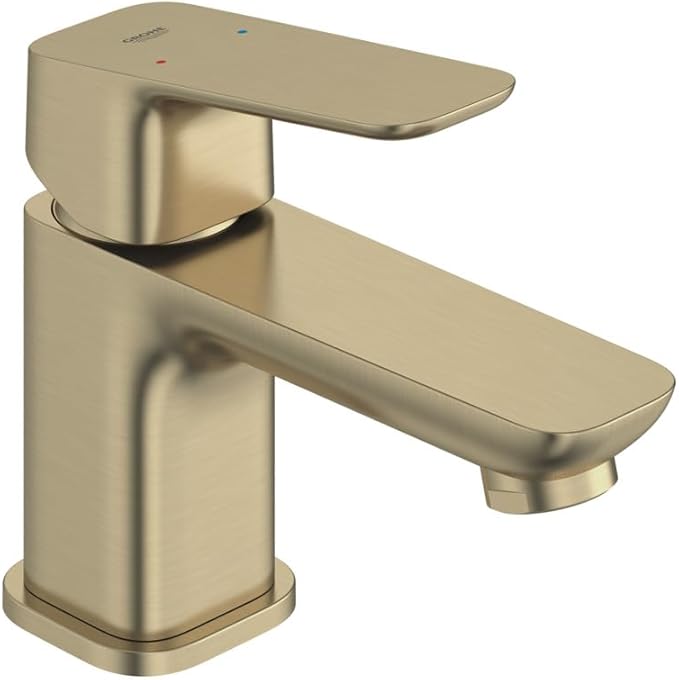 Grohe 101897EN00 Cubeo Single Hole Single Handle XS-Size Bathroom Faucet, 1.2 GPM, Brushed Nickel