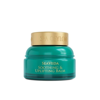 SPA CEYLON SeaVeda Soothing & Uplifting Balm – Citrus, Spearmint & Patchouli Essential Oil Balm, 100% Natural, Vegetarian, Silicone & Paraben Free, 25g