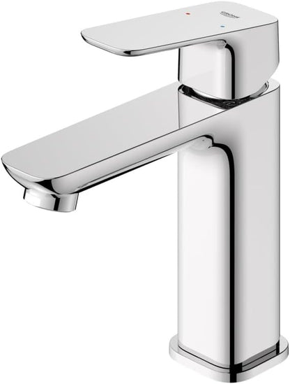 Grohe 1019200000 Cubeo Single Hole Single Handle M-Size Bathroom Faucet, 1.2 GPM, Starlight Chrome