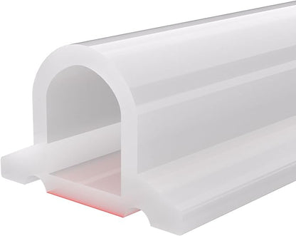 Duzzy 118 Inch Collapsible Shower Threshold Water Dam, Ideal for Wheelchair Accessible, Suitable for Accessibility ADA Handicap Showers