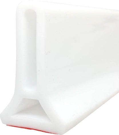 59Inch Collapsible Shower Threshold Water Dam 2" High Shower Barrier Water Stopper 2" Tall Shower Water Guard To Keep Water In Shower Dry And Wet Separation Bathroom Wheelchair Accessible