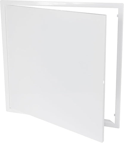 Vent Systems 10'' x 20'' Inch White Metal Access Panel - Easy Access Doors - Access Panel for Drywall, Wall, Electrical and Plumbing Service Door