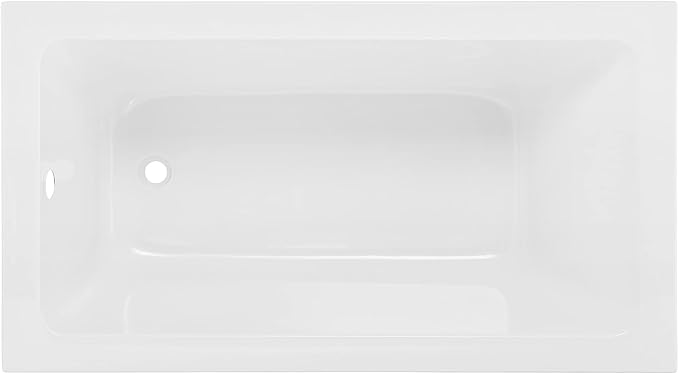 Swiss Madison Voltaire 54" x 30" Reversible Drain Drop-In Bathtub