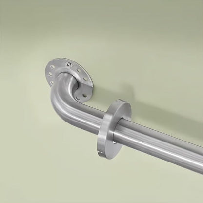 Stainless Steel Bathroom Safety Shower Grab Bar, Anti Slip Bathtubs Grab Bars,Toilet Assist Saft Handle Handrail ADA Compliant 500lbs for Handicap Elderly Senior (Brushed, 12 Inches)