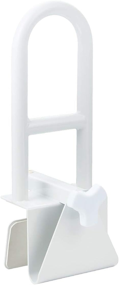 Butizone Bathtub Safety Rail, Medical Adjustable Tub Grab Bar Handle Clamp Safety Handrail Support for Seniors and Elderly