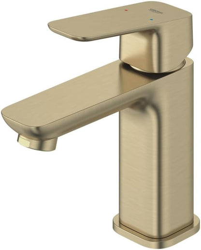 Grohe 101899EN00 Cubeo Single Hole Single Handle S-Size Bathroom Faucet, Less Drain, 1.2 GPM, Brushed Nickel