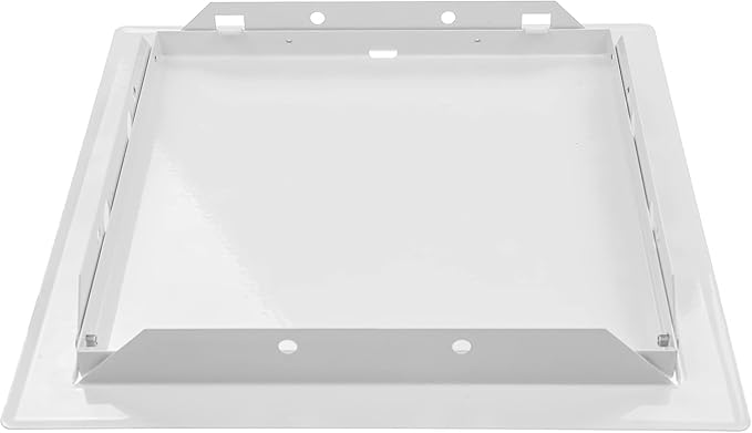 Vent Systems 8'' x 8'' Inch White Metal Access Panel - Easy Access Doors - Access Panel for Drywall, Wall, Electrical and Plumbing Service Door