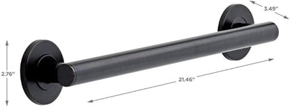 Delta Faucet 41818-RB Contemporary Grab Bar, 18-Inch, Venetian Bronze