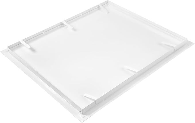 20 x 24 Inch White Rectangular Metal Plumbing Access Panel - Indoor Wall Access Door for HVAC, Wall, Ceiling, and Drywall with Panel - Opening Box Door Cover - Easy to Install