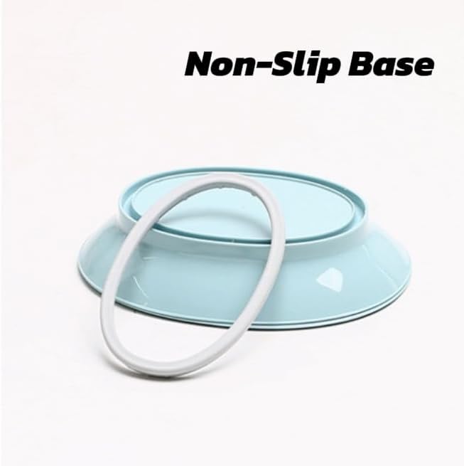 Plastic Soap Dish, Soap Saver Tray with Draining Layer for Bathroom, Shower, Toiletries Essentials, Portable Soap Holder Case for Travel, Easy Cleaning Sponge Holder for Kitchen (Blue)