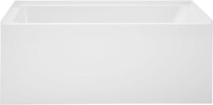 Voltaire 54" X 30" Left-Hand Drain Alcove Bathtub with Apron