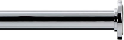 Ivilon Tension Curtain Rod - Spring Tension Rod for Windows or Shower, 54 to 90 Inch. Chrome