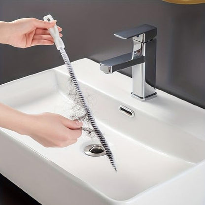 36inch Drain Snake Hair Clog Remover-Drain Auger Hair Catcher & Cleaning Brush-Sink Drain Cleaner Tool for Kitchen,Bathroom,Sewer,Bathtubs,Sunroof and Dryer Vent (36inch)