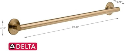Delta Faucet 41836-CZ Contemporary Decorative Grab Bar, 36', Champagne Bronze