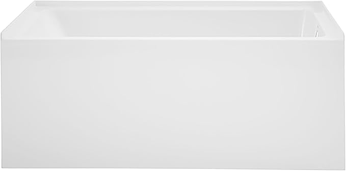 Voltaire 54" X 30" Right-Hand Drain Alcove Bathtub with Apron